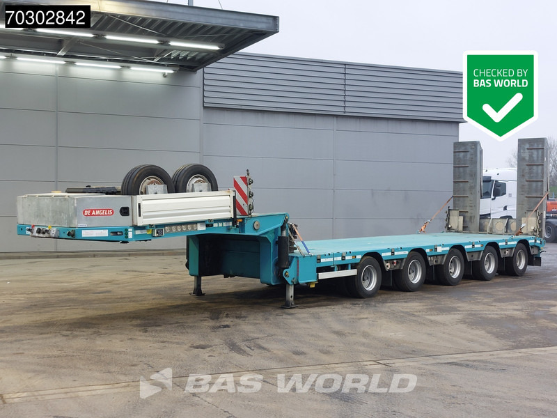 De Angelis D4S005 Extendable650cm 5xSteeringaxle Hydraulic Neck Ramps - Semirremolque góndola rebajadas: foto 1 De Angelis D4S005 Extendable650cm 5xSteeringaxle Hydraulic Neck Ramps - Semirremolque góndola rebajadas: foto 1