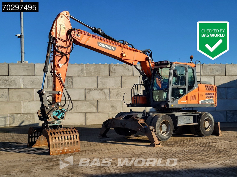 Doosan DX170W -5 - Excavadora de ruedas: foto 1 Doosan DX170W -5 - Excavadora de ruedas: foto 1
