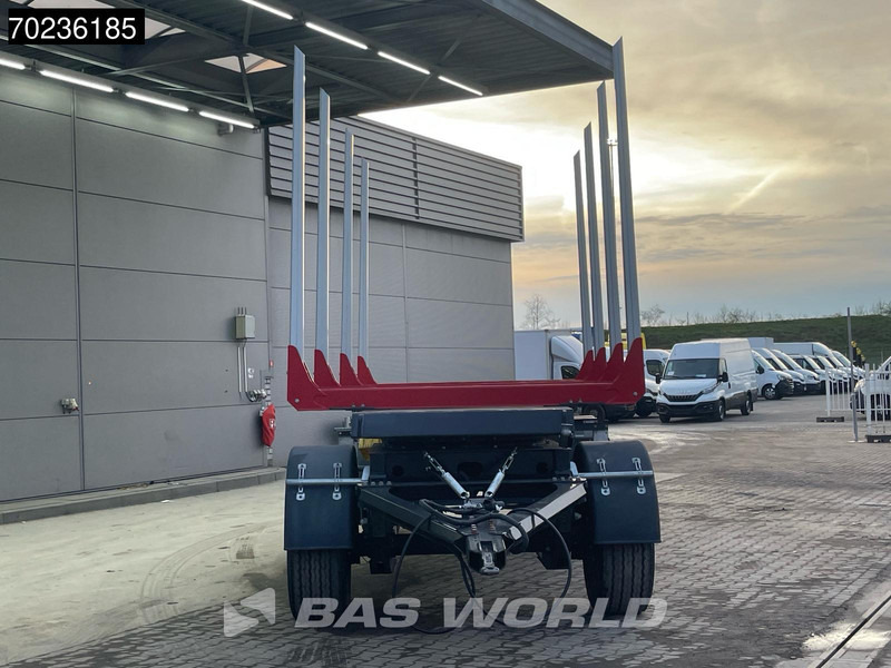 Remolque maderero nuevo EUROMIX 2A-CAT NEW Wood Holztransport: foto 6