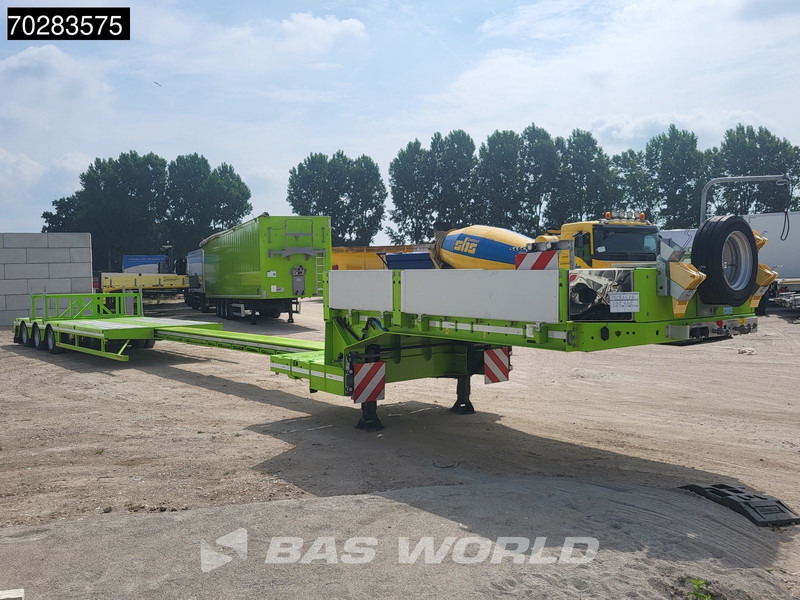 Faymonville F-S43-1AAF 3 axles Extendable Twistlocks 3x Hydraulic Steering Galvanised - Semirremolque góndola rebajadas: foto 5 Faymonville F-S43-1AAF 3 axles Extendable Twistlocks 3x Hydraulic Steering Galvanised - Semirremolque góndola rebajadas: foto 5