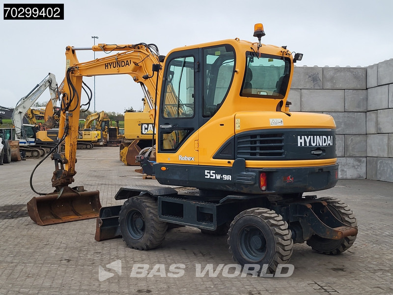 Hyundai Robex 55W-9A EPA - Excavadora de ruedas: foto 5 Hyundai Robex 55W-9A EPA - Excavadora de ruedas: foto 5