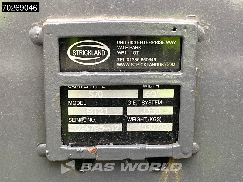 Implemento nuevo Strickland S70 1.2 M3 - 1.5M WIDE: foto 9 Implemento nuevo Strickland S70 1.2 M3 - 1.5M WIDE: foto 9