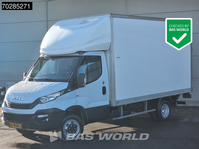 Iveco Daily 35C14 COMING SOON! Laadklep Dubbellucht Bakwagen Airco Cruise Euro6 Meubelbak Koffer 20m3 A/C Cruise control - Furgoneta caja cerrada: foto 1 Iveco Daily 35C14 COMING SOON! Laadklep Dubbellucht Bakwagen Airco Cruise Euro6 Meubelbak Koffer 20m3 A/C Cruise control - Furgoneta caja cerrada: foto 1
