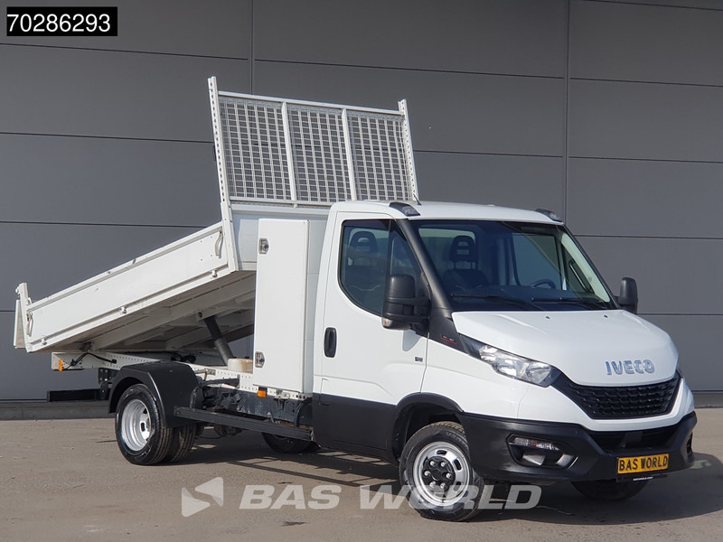 Iveco Daily 35C16 3.0L Open Laadbak met Kist Dubbellucht 3,5t Trekhaak Airco Cruise Euro6 Pritsche Pickup Open Box 2m3 A/C Towbar Cruise con - Furgoneta caja abierta: foto 3 Iveco Daily 35C16 3.0L Open Laadbak met Kist Dubbellucht 3,5t Trekhaak Airco Cruise Euro6 Pritsche Pickup Open Box 2m3 A/C Towbar Cruise con - Furgoneta caja abierta: foto 3