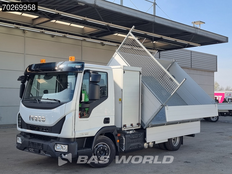 Camión volquete nuevo Iveco Eurocargo 75E160 4X2 NEW 7.5tonner 3 sided tipper ACC Automatic Euro 6: foto 10