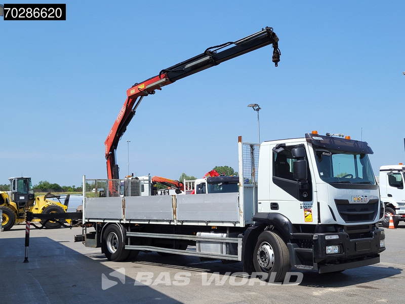 Iveco Stralis 310 4X2 Fassi F135 A.0.22 E Kran Crane Automatic Euro 5 - Camión caja abierta, Camión grúa: foto 3 Iveco Stralis 310 4X2 Fassi F135 A.0.22 E Kran Crane Automatic Euro 5 - Camión caja abierta, Camión grúa: foto 3