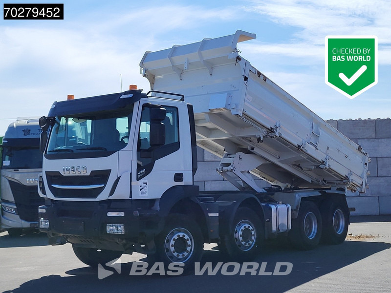 Iveco Stralis 480 8X4 Retarder Hydrauliek BigAxle Euro 6 - Camión volquete: foto 1 Iveco Stralis 480 8X4 Retarder Hydrauliek BigAxle Euro 6 - Camión volquete: foto 1