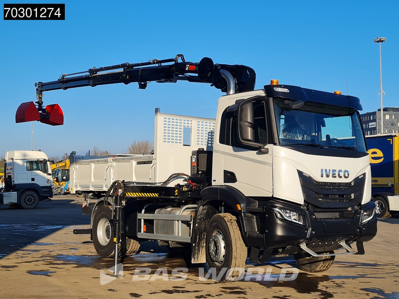 Iveco X-Way 400 4X2 New! HIAB X-Hiduo 138B S-3 Crane 5m3 Promat Tipper Automatic Euro 6 - Camión volquete, Camión grúa: foto 3 Iveco X-Way 400 4X2 New! HIAB X-Hiduo 138B S-3 Crane 5m3 Promat Tipper Automatic Euro 6 - Camión volquete, Camión grúa: foto 3
