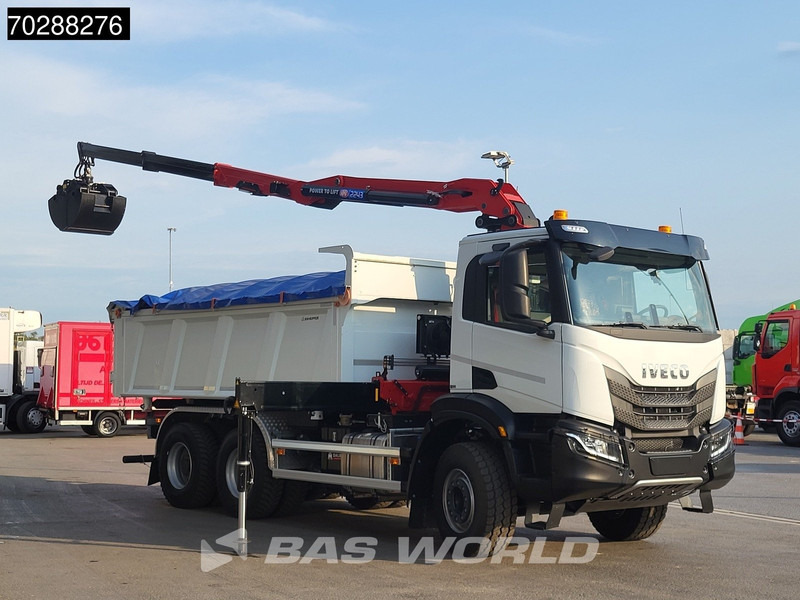 Iveco X-Way 480 6X4 NEW! HMF 2243Z-RCS Z-Crane kran 12m3 KH-Kipper Retarder Big-Axle - Camión volquete, Camión grúa: foto 3 Iveco X-Way 480 6X4 NEW! HMF 2243Z-RCS Z-Crane kran 12m3 KH-Kipper Retarder Big-Axle - Camión volquete, Camión grúa: foto 3