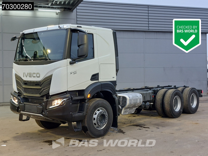 Iveco X-Way 500 X-Way 6X4 NEW 6x4 chassis Sleepercab Rear Air suspension Automatic Euro 6 - Camión chasis: foto 1 Iveco X-Way 500 X-Way 6X4 NEW 6x4 chassis Sleepercab Rear Air suspension Automatic Euro 6 - Camión chasis: foto 1