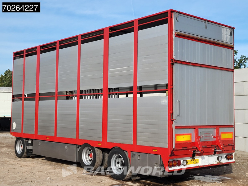 Jumbo TV280L1 Animal Trailer Lenkachse - Remolque caja cerrada: foto 2 Jumbo TV280L1 Animal Trailer Lenkachse - Remolque caja cerrada: foto 2
