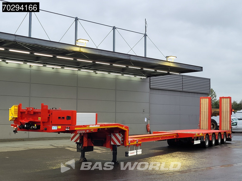 Kässbohrer LB4E 3 axles Extendable Ramps 1x Lift 3x Steering Axle - Semirremolque góndola rebajadas: foto 1 Kässbohrer LB4E 3 axles Extendable Ramps 1x Lift 3x Steering Axle - Semirremolque góndola rebajadas: foto 1