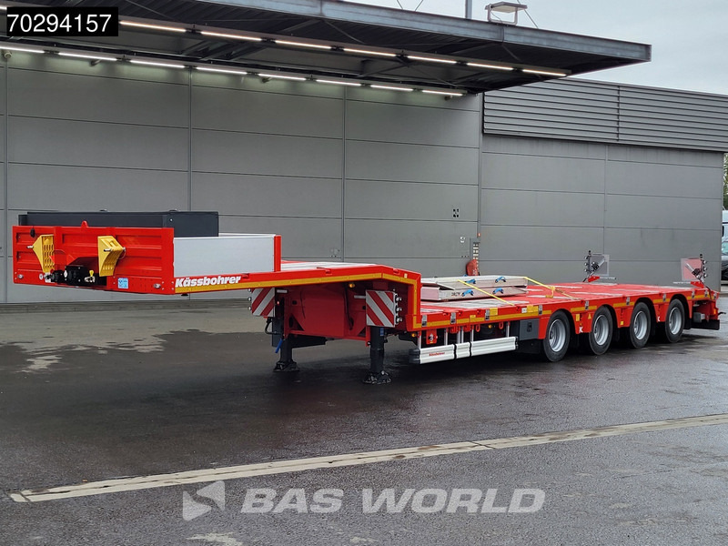 Kässbohrer LB4E 4 axles Extendable - 615cm 1x Lift + 2xSteering Axle - Semirremolque góndola rebajadas: foto 5 Kässbohrer LB4E 4 axles Extendable - 615cm 1x Lift + 2xSteering Axle - Semirremolque góndola rebajadas: foto 5