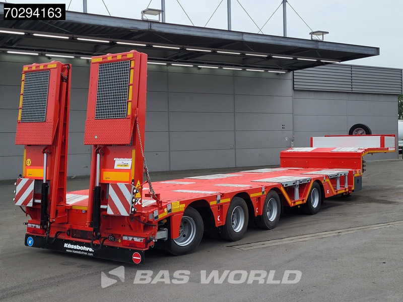Kässbohrer LB4E 4 axles Hydr. Ramps 620cm-Extendable Lift+ 2x Steering Axle - Semirremolque góndola rebajadas: foto 5 Kässbohrer LB4E 4 axles Hydr. Ramps 620cm-Extendable Lift+ 2x Steering Axle - Semirremolque góndola rebajadas: foto 5