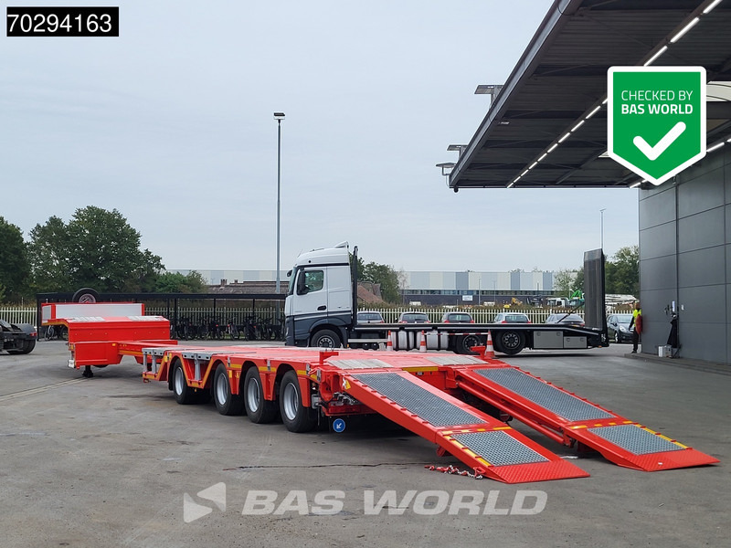 Kässbohrer LB4E 4 axles Hydr. Ramps 620cm-Extendable Lift+ 2x Steering Axle - Semirremolque góndola rebajadas: foto 1 Kässbohrer LB4E 4 axles Hydr. Ramps 620cm-Extendable Lift+ 2x Steering Axle - Semirremolque góndola rebajadas: foto 1