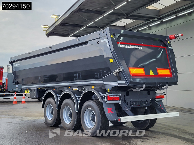 Kässbohrer XS 3 axles NEW 2xLiftaxle 24m3 Steel Tipper - Semirremolque volquete: foto 2 Kässbohrer XS 3 axles NEW 2xLiftaxle 24m3 Steel Tipper - Semirremolque volquete: foto 2