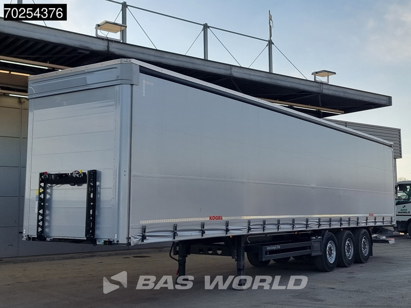 Kögel S24-1 3 axles NEW-UNUSED 2000kg Tailgate Liftachse Edscha LBW - Semirremolque lona: foto 2 Kögel S24-1 3 axles NEW-UNUSED 2000kg Tailgate Liftachse Edscha LBW - Semirremolque lona: foto 2