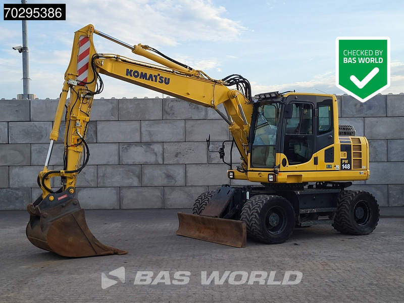 Excavadora de ruedas Komatsu PW148 -8: foto 1