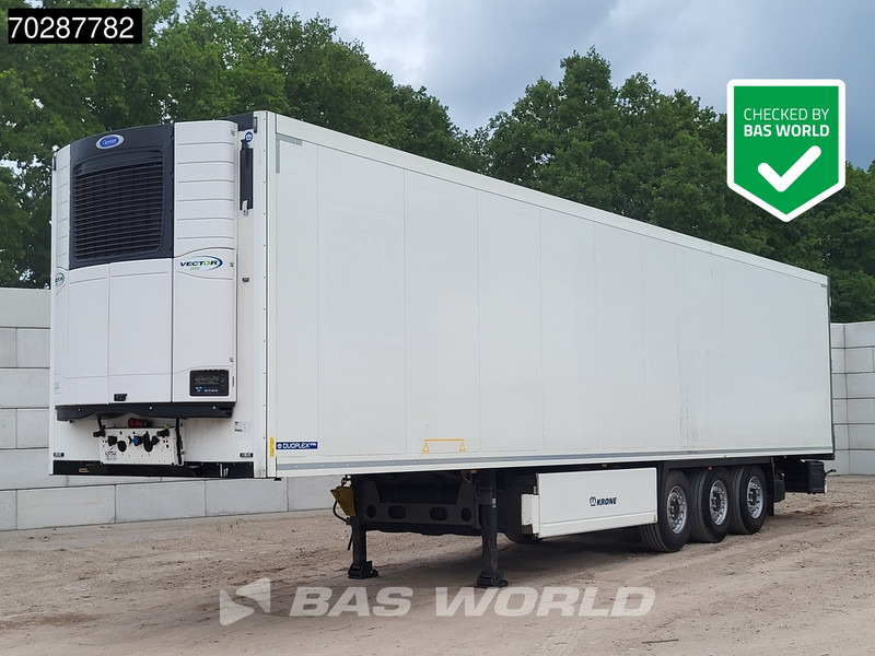 Krone Carrier Vector 1550 ATP / FRC Doppelstock Palettenkasten Liftachse - Semirremolque frigorífico: foto 1 Krone Carrier Vector 1550 ATP / FRC Doppelstock Palettenkasten Liftachse - Semirremolque frigorífico: foto 1
