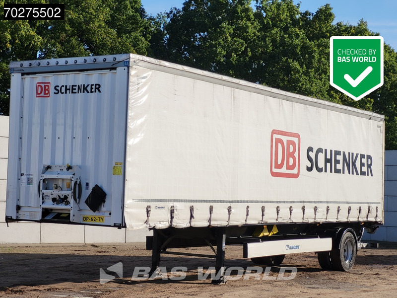 Krone SE City Tailgate Sliding Roof Anti vandalism Steering Axle - Semirremolque lona: foto 1 Krone SE City Tailgate Sliding Roof Anti vandalism Steering Axle - Semirremolque lona: foto 1