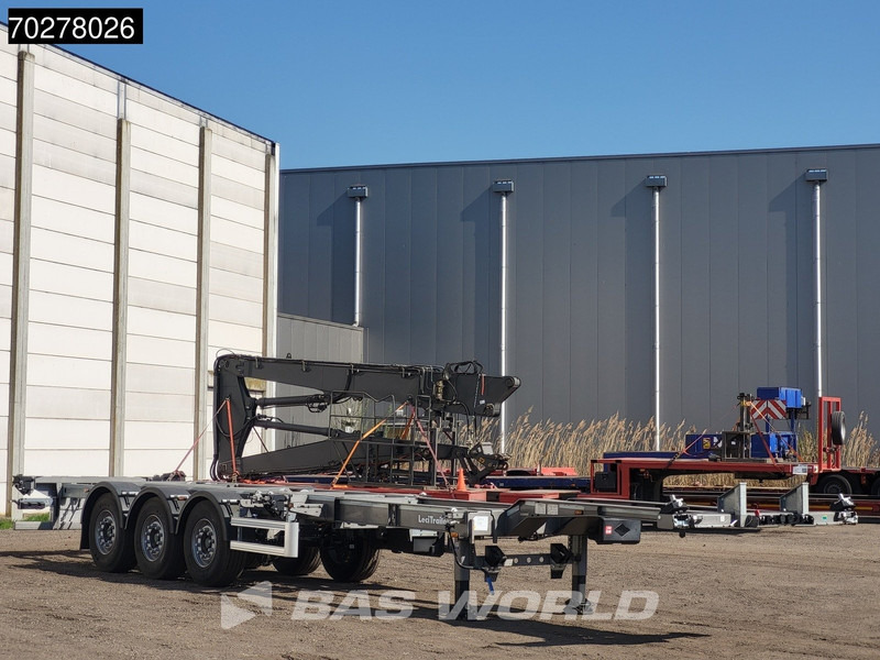 Semirremolque portacontenedore/ Intercambiable Lecitrailer SR3EC 3 axles UNUSED Liftachse Multi'45: foto 13