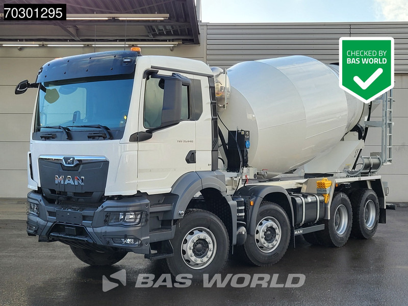 MAN 35.440 8X4 NEW! 10m3 mixer Steelsuspension Automatic Euro 6 - Camión hormigonera: foto 1 MAN 35.440 8X4 NEW! 10m3 mixer Steelsuspension Automatic Euro 6 - Camión hormigonera: foto 1