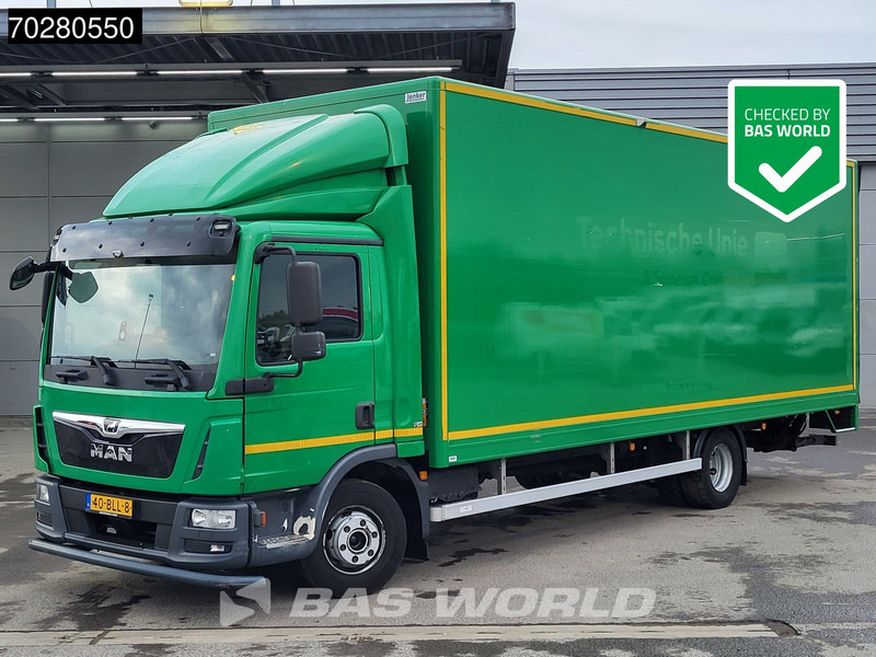 MAN TGL 10.190 4X2 10tons NL-Truck Ladebordwand Automatic Euro 6 - Camión caja cerrada: foto 1 MAN TGL 10.190 4X2 10tons NL-Truck Ladebordwand Automatic Euro 6 - Camión caja cerrada: foto 1