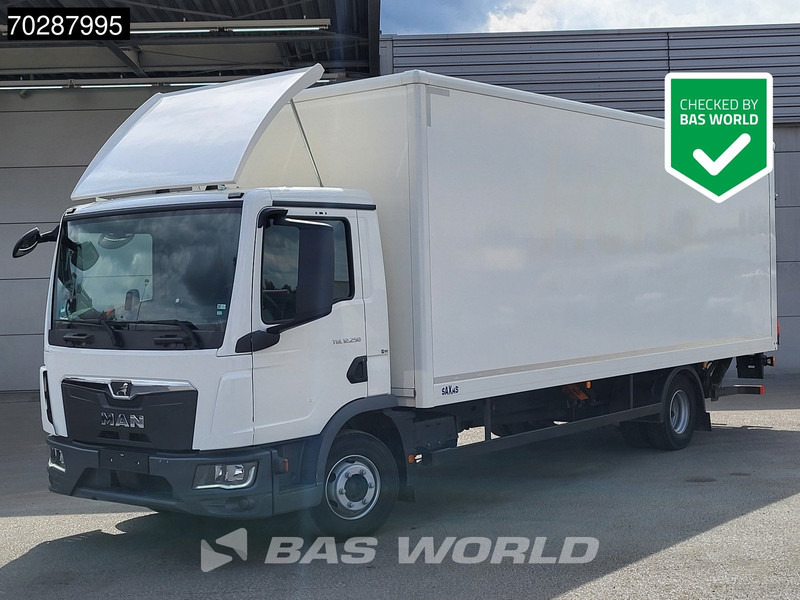 MAN TGL 12.250 4X2 12tonner LOW Mileage 1500kg Ladebordwand Automatic Euro 6 - Camión caja cerrada: foto 1 MAN TGL 12.250 4X2 12tonner LOW Mileage 1500kg Ladebordwand Automatic Euro 6 - Camión caja cerrada: foto 1