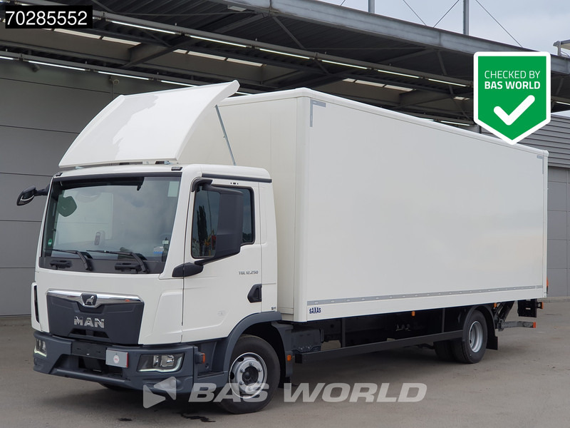 MAN TGL 12.250 4X2 Low Mileage! 12tonner Ladebordwand Automatic Euro 6 - Camión caja cerrada: foto 1 MAN TGL 12.250 4X2 Low Mileage! 12tonner Ladebordwand Automatic Euro 6 - Camión caja cerrada: foto 1