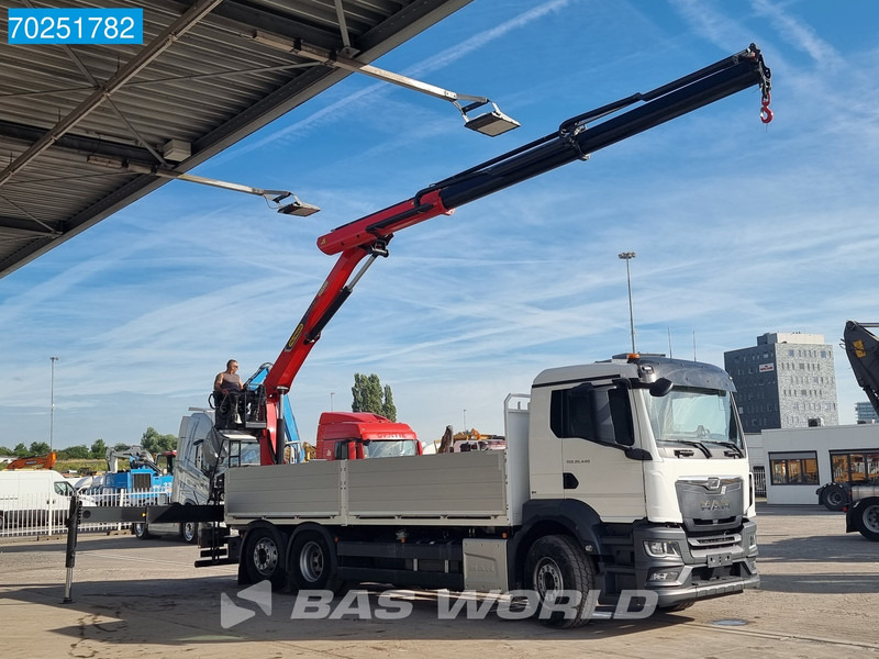 MAN TGS 26.440 6X2 NEW NL-Truck Palfinger PK 20.501 L TEC3 Kran Crane Baustoff Euro 6 - Camión caja abierta, Camión grúa: foto 3 MAN TGS 26.440 6X2 NEW NL-Truck Palfinger PK 20.501 L TEC3 Kran Crane Baustoff Euro 6 - Camión caja abierta, Camión grúa: foto 3