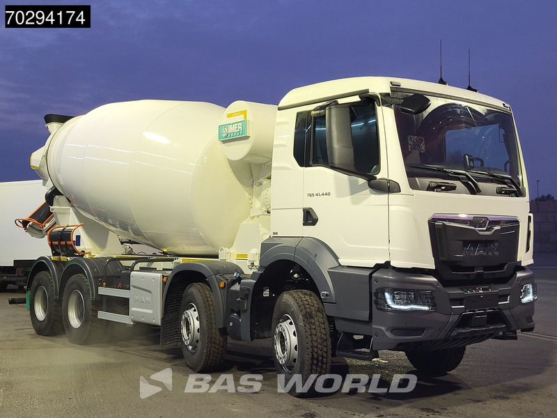 MAN TGS 41.440 8X4 NEW! 12m3 Imer Mixer Steelsuspension Big-Axle Automatic Euro 6 - Camión hormigonera: foto 3 MAN TGS 41.440 8X4 NEW! 12m3 Imer Mixer Steelsuspension Big-Axle Automatic Euro 6 - Camión hormigonera: foto 3