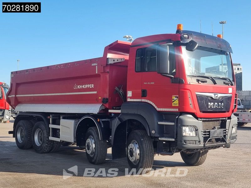 Camión volquete MAN TGS 41.480 8X8 8x8 Big-Axle Steelsuspension 20m3 Tipper Euro 6: foto 6