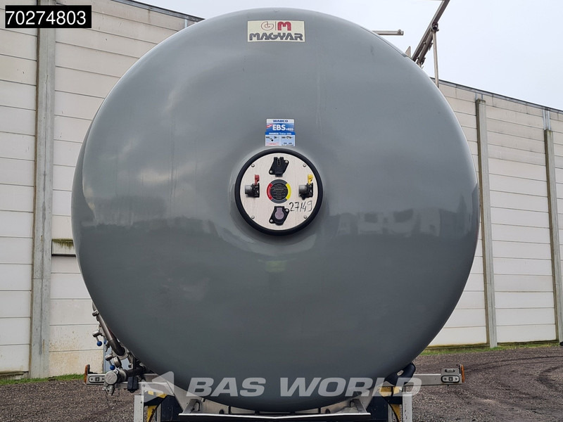Magyar SR A1 Food 2 comp Inox steel Liftachse - Semirremolque cisterna: foto 3 Magyar SR A1 Food 2 comp Inox steel Liftachse - Semirremolque cisterna: foto 3