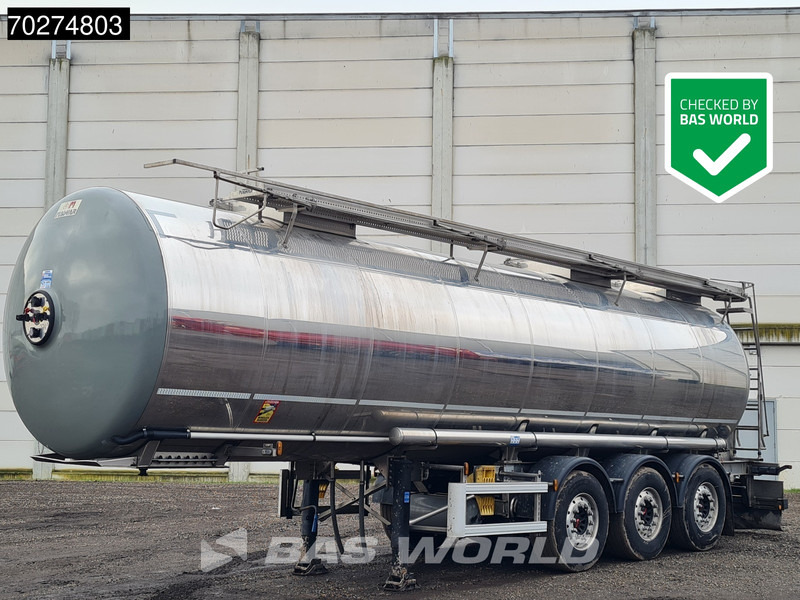 Magyar SR A1 Food 2 comp Inox steel Liftachse - Semirremolque cisterna: foto 1 Magyar SR A1 Food 2 comp Inox steel Liftachse - Semirremolque cisterna: foto 1