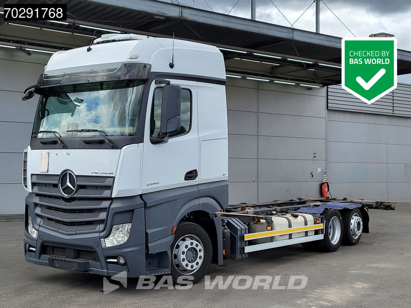 Mercedes-Benz Actros 2542 Actros 6X2 BDF Full air suspension BigSpace Standklima Automatic Euro 6 - Camión portacontenedore/ Intercambiable: foto 1 Mercedes-Benz Actros 2542 Actros 6X2 BDF Full air suspension BigSpace Standklima Automatic Euro 6 - Camión portacontenedore/ Intercambiable: foto 1