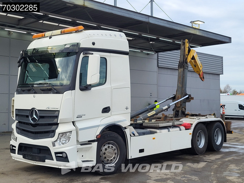 Mercedes-Benz Actros 2645 6X2 Palfinger Pallift containersystem Lift-Axle Automatic Euro 6 - Camión multibasculante: foto 5 Mercedes-Benz Actros 2645 6X2 Palfinger Pallift containersystem Lift-Axle Automatic Euro 6 - Camión multibasculante: foto 5