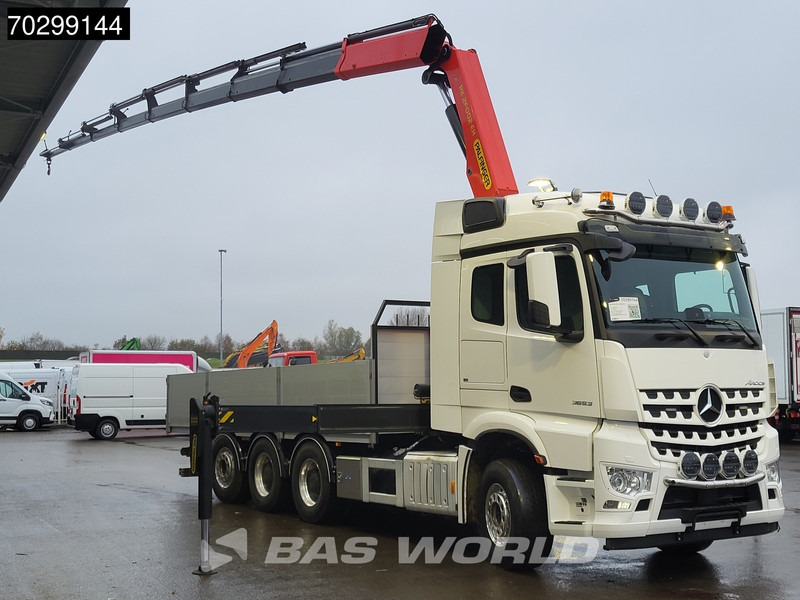 Mercedes-Benz Aroc 3653 Arocs 8X4 Palfinger PK26002-EH G Kran Crane Remote Lift + steering axle Euro 6 - Camión caja abierta, Camión grúa: foto 3 Mercedes-Benz Aroc 3653 Arocs 8X4 Palfinger PK26002-EH G Kran Crane Remote Lift + steering axle Euro 6 - Camión caja abierta, Camión grúa: foto 3