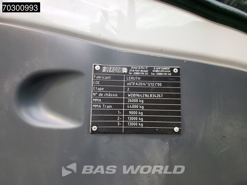 Camión multibasculante Mercedes-Benz Arocs 3342 6X4 HYVA 26-62-S Hooklift Big-Axle Automatic Euro 6: foto 19