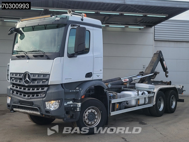 Camión multibasculante Mercedes-Benz Arocs 3342 6X4 HYVA 26-62-S Hooklift Big-Axle Automatic Euro 6: foto 6