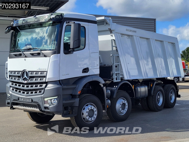 Mercedes-Benz Arocs 4145 8X4 New! 22m3 Meiller Kipper Big-Axle Steelsuspension Manual Euro 3 - Camión volquete: foto 5 Mercedes-Benz Arocs 4145 8X4 New! 22m3 Meiller Kipper Big-Axle Steelsuspension Manual Euro 3 - Camión volquete: foto 5