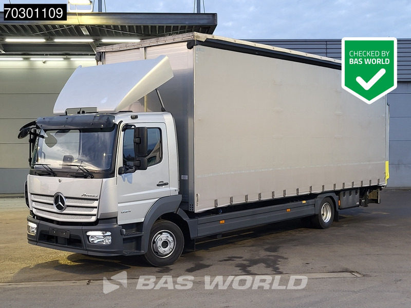 Mercedes-Benz Atego 1224 4X2 280cm height curtainsider 1500kg Tailgate Automatic Euro 6 - Camión lona: foto 1 Mercedes-Benz Atego 1224 4X2 280cm height curtainsider 1500kg Tailgate Automatic Euro 6 - Camión lona: foto 1