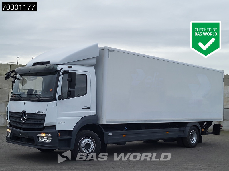 Mercedes-Benz Atego 1230 4X2 12tonner Automatic 1500kg Ladebordwand Euro 6 - Camión caja cerrada: foto 1 Mercedes-Benz Atego 1230 4X2 12tonner Automatic 1500kg Ladebordwand Euro 6 - Camión caja cerrada: foto 1