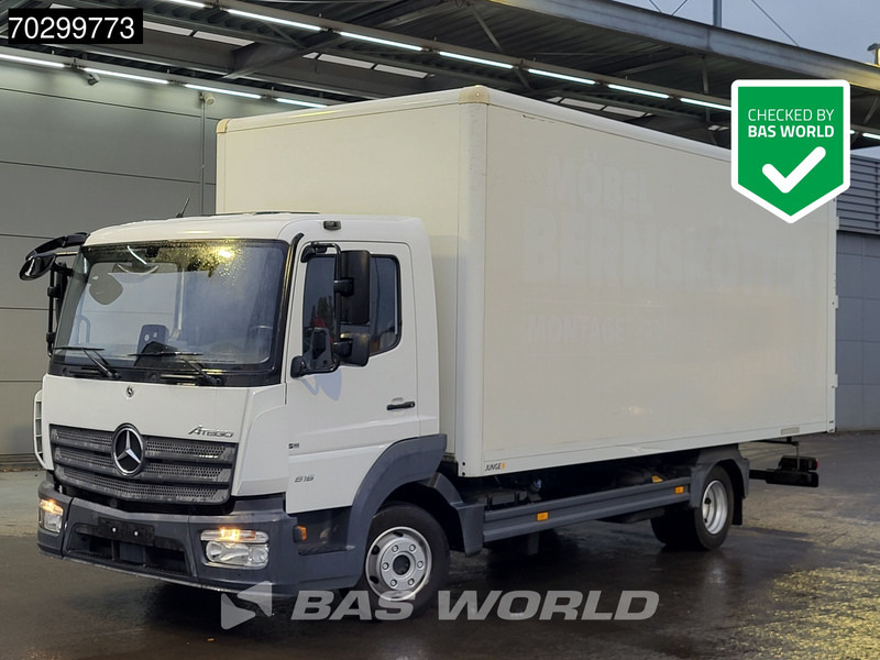 Mercedes-Benz Atego 816 4X2 8tonner Manual Steelsuspension Euro 6 - Camión caja cerrada: foto 1 Mercedes-Benz Atego 816 4X2 8tonner Manual Steelsuspension Euro 6 - Camión caja cerrada: foto 1