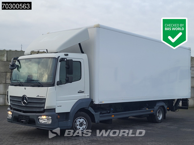 Mercedes-Benz Atego 818 4X2 8tonner Automatic 1500kg Ladebordwand Euro 6 - Camión caja cerrada: foto 1 Mercedes-Benz Atego 818 4X2 8tonner Automatic 1500kg Ladebordwand Euro 6 - Camión caja cerrada: foto 1