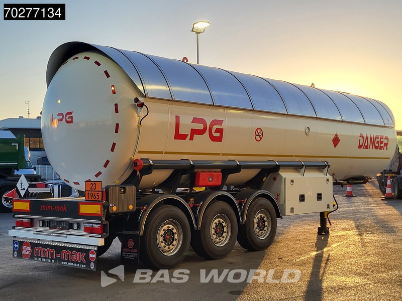 Mim-Mak LPG TRANSPORT TANK 3 axles NEW 48m3 Liftachse Gas ADR - Semirremolque cisterna: foto 5 Mim-Mak LPG TRANSPORT TANK 3 axles NEW 48m3 Liftachse Gas ADR - Semirremolque cisterna: foto 5