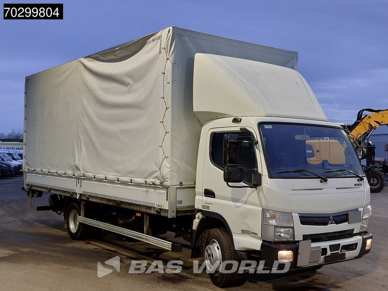 Mitsubishi Fuso 7C 18 4X2 8tonner Curtainsider 1000kg Ladebordwand Automatic Euro 6 - Camión lona: foto 3 Mitsubishi Fuso 7C 18 4X2 8tonner Curtainsider 1000kg Ladebordwand Automatic Euro 6 - Camión lona: foto 3