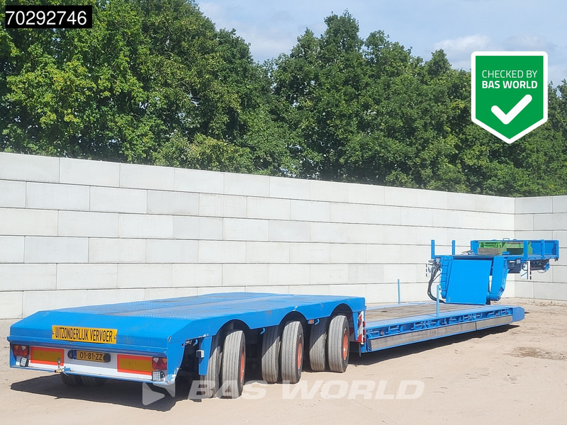 Nooteboom OSDBAZ-48VVS 3 axles 3xLenkachse Ausziehbar Gooseneck - Semirremolque góndola rebajadas: foto 1 Nooteboom OSDBAZ-48VVS 3 axles 3xLenkachse Ausziehbar Gooseneck - Semirremolque góndola rebajadas: foto 1
