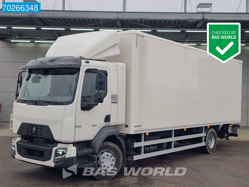Renault D 250 4X2 NEW 16tonner 2T Ladebordwand ACC Ladebordwand LED Euro 6 - Camión caja cerrada: foto 1 Renault D 250 4X2 NEW 16tonner 2T Ladebordwand ACC Ladebordwand LED Euro 6 - Camión caja cerrada: foto 1