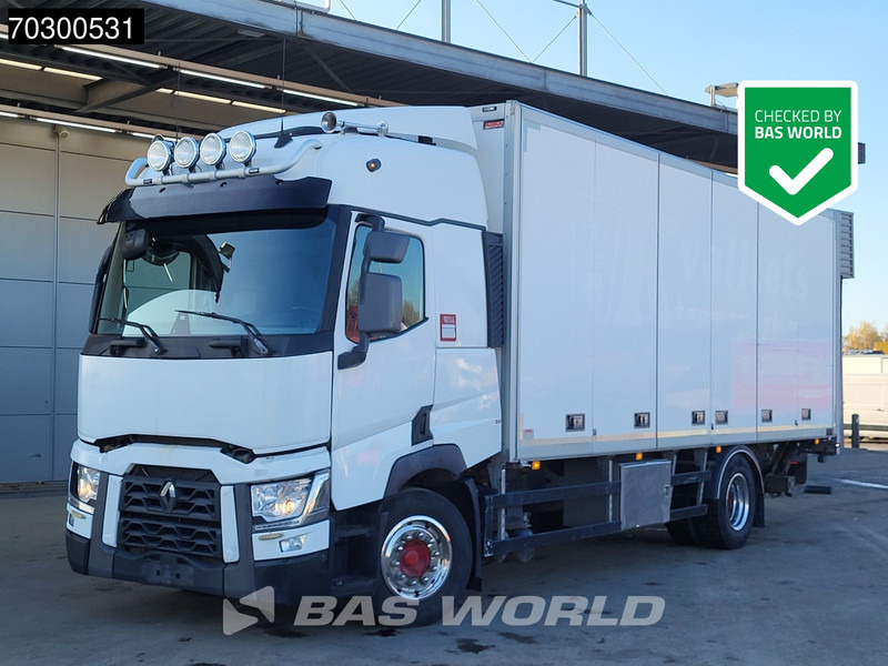 Renault T 380 4X2 21 Tons Full Air 2t Tailgate Euro 6 - Camión caja cerrada: foto 1 Renault T 380 4X2 21 Tons Full Air 2t Tailgate Euro 6 - Camión caja cerrada: foto 1
