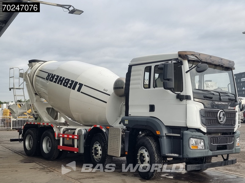 SHACMAN 8x4 EURO 6 8X4 NEW! 8m3 Liebherr Mixer Big-Axle Steel Suspension - Camión hormigonera: foto 3 SHACMAN 8x4 EURO 6 8X4 NEW! 8m3 Liebherr Mixer Big-Axle Steel Suspension - Camión hormigonera: foto 3